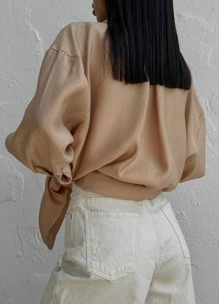 Рубашка свободного кроя