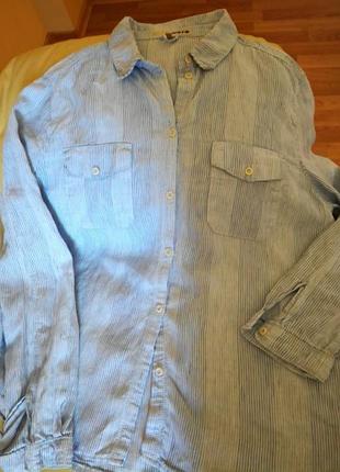 Рубашка женская 100% лен от topshop3 фото