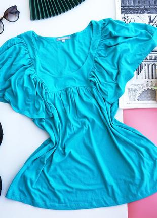 Футболка бірюзова розмір xs-s