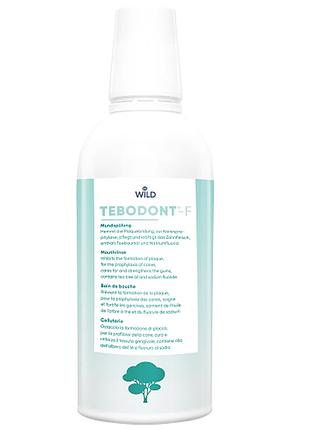 Ополіскувач рота для tebodont-f з олією чайного дерева та фторидом 500 мл