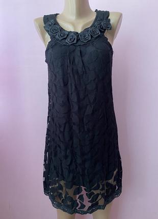 Платье на лето с гипюром