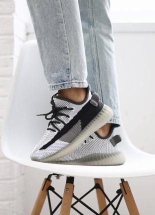 Кроссовки adidas yeezy boost 350 white black2 фото