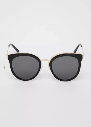 Нові сонцезахисні окуляри pieces окуляри кішки круглі окуляри темні