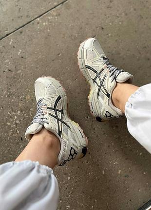 Кроссовки asics gel-kahana 8 beige blue5 фото