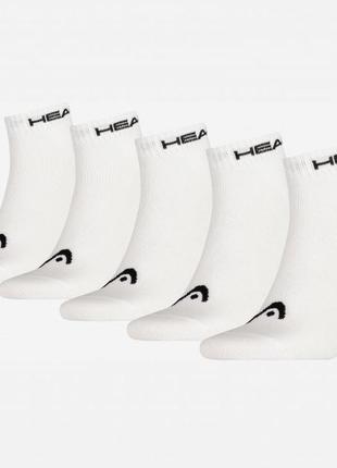 Шкарпетки head quarter 5ppk unisex білий 35-38 (781502001-300 35-38)