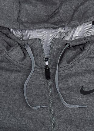 Мужская толстовка nike m nk df hdie fz fl серый xl (cz6376-071)