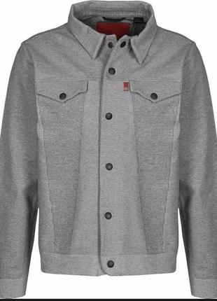 Куртка levi's premium knit trucker jacket (l)2 фото