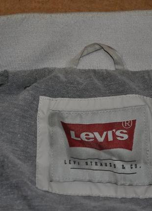 Levis куртка бомбер левайс левис светлый5 фото