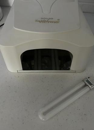 Уф-лампа lady victory+ в подарок запасная лампа