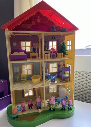 Дом свинки пепы - меганабор peppa pig house