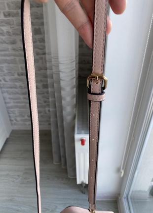 Рожева сумка на довгій ручці hallhuber4 фото
