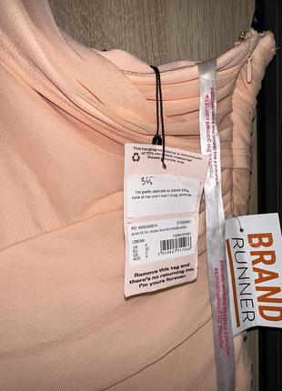 Вечернее платье персиковое бренд missguided размер xs/s замеры в описании2 фото