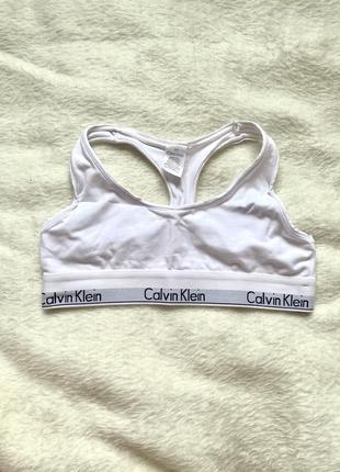 Топ белый calvin klein
