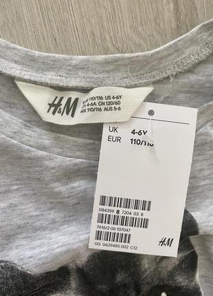 Новый комплект h&amp;m два платья 4-6 лет3 фото