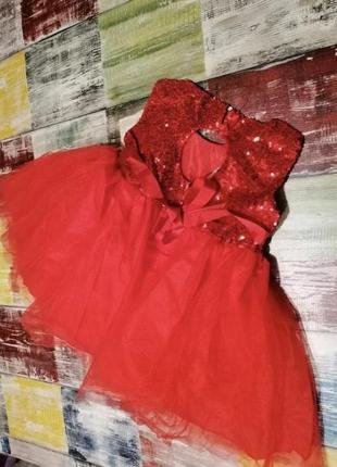 Платье паетки шикарное фатин2 фото