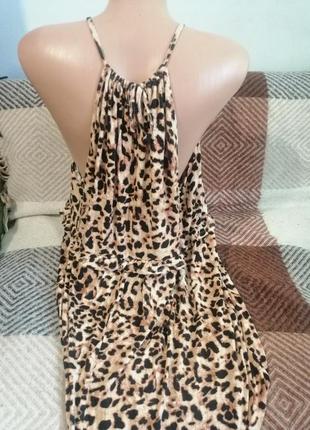 Платье леопардовое / платье2 фото