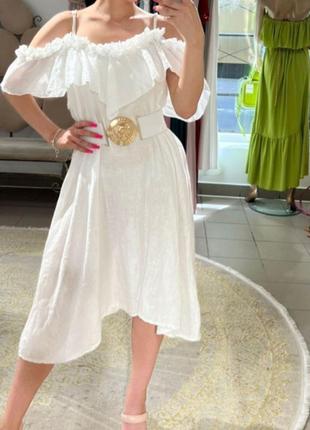 Нереально милое платье лен,люкс серия,шикарное качество и стиль,.