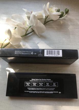 Новинка роскошная нюдовая палитра bobbi brown nudes eye shadow palette rosey nudes8 фото