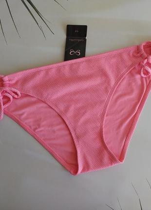 14/42/xl фактурные плавки низ купальника hunkemoller на завязках