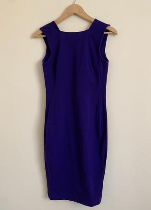 Фіолетова приталена сукня otherstories з відкритою спиною вечернее платье