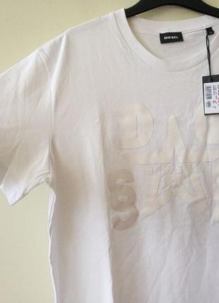 Нюанс! мужская футболка хлопок t-diego-a8 t-shirt diesel италия оригинал5 фото