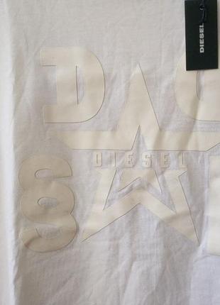 Нюанс! мужская футболка хлопок t-diego-a8 t-shirt diesel италия оригинал6 фото
