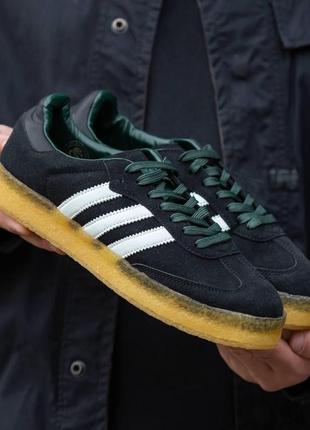 Мужские кроссовки adidas samba x ronnie fieg x clarks black 42-44