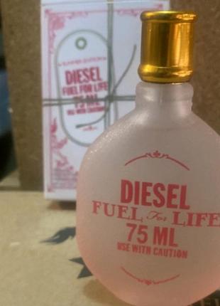 Женская туалетная вода diesel fuel for life summer edition 75 мл3 фото