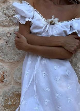 Платье из прошвы 6