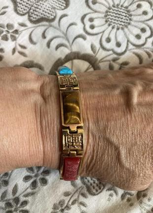 Браслет винтаж натуральные камни