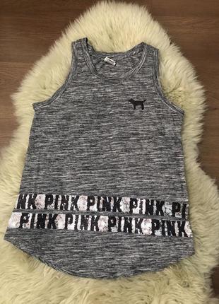 Брендированные майка pink victoria’s secret