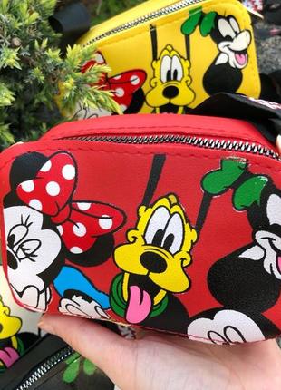 Красивые яркие сумочки с любимыми героями, сумка с микимаусом2 фото