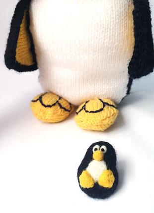 Брошка пингвин линукс linux.