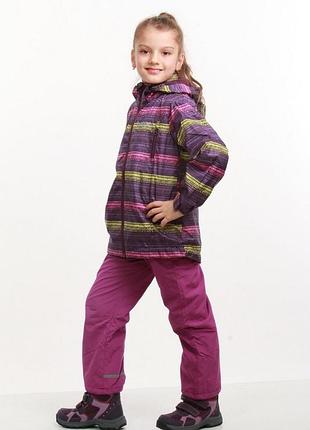 Утепленная ветровка на флисе на девочку р.98,122 чехия