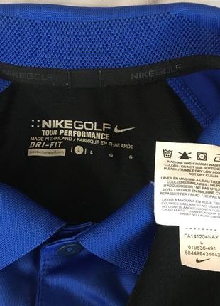 Футболка поло nike golf найк гольф polo shirt майка спортивна джерсі jersey для гольфу спорту зала фітнесу бігова black blue adidas4 фото