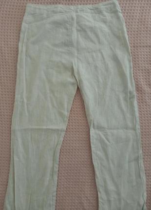 Льняные брюки 42-44 разм.4 фото