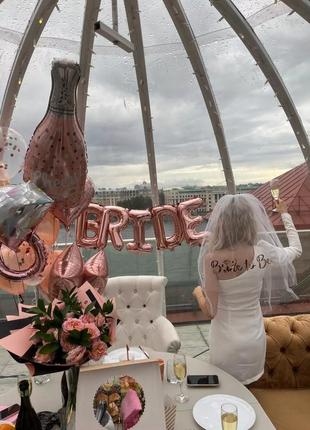 Фата для девичника bride to be