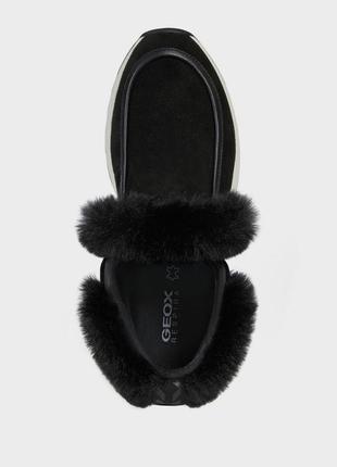 Жіночі черевики geox / черевики чорного кольору5 фото