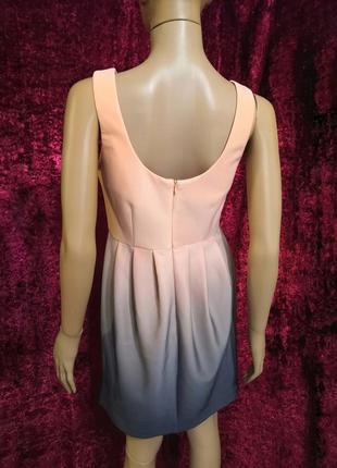 Коктельное нюдовое платье градиент скейтер, беби дол kardashian kollection 2