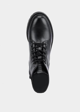 Жіночі черевики geox / черевики чорного кольору4 фото