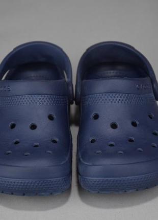 Crocs cobalt classic kids clog крокси сабо шльопанці дитячі. оригінал. c 10 /26-27 р./16.5 см.4 фото