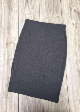 Юбка massimo dutti  длинная миди юбка в рубчик