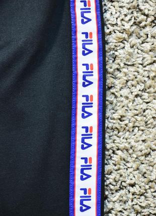 Утепленные спортивные штаны fila (фила) с лентами. размер s-xl5 фото