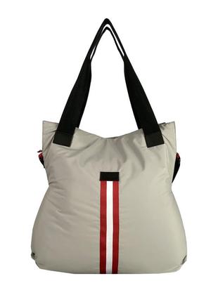 Стильна модна сумочка а4. бежева сумка жіноча капучіно.1 фото