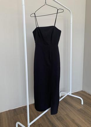 Платье zara меди вечернее