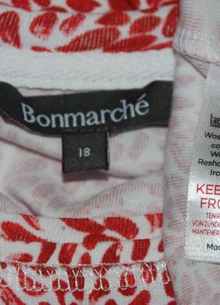 Футболка принтована бренду bonmarche / 100% бавовна- трикотаж/ еластична/3 фото