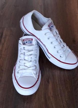 Білі кеди converse 37,5 р 24 см оригінал