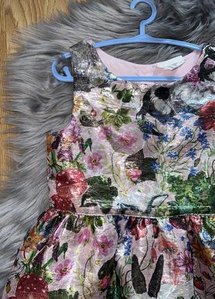 Неймовірна нарядна пишна сукня для дівчинки 4-5р h&m6 фото
