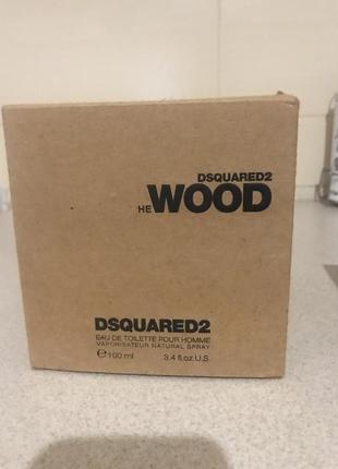 Dsquared he wood ''pour homme''-edt 100ml3 фото