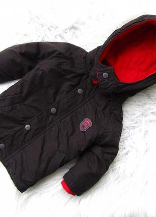 Стильна демісезонна куртка парку з капюшоном obaibi